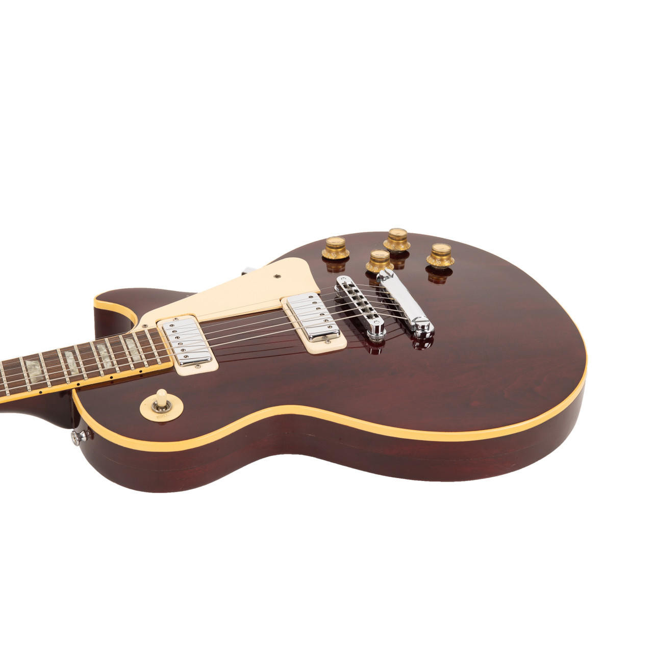 Vintage Gibson Les Paul Deluxe Wine Red 1975 | Cream City Music