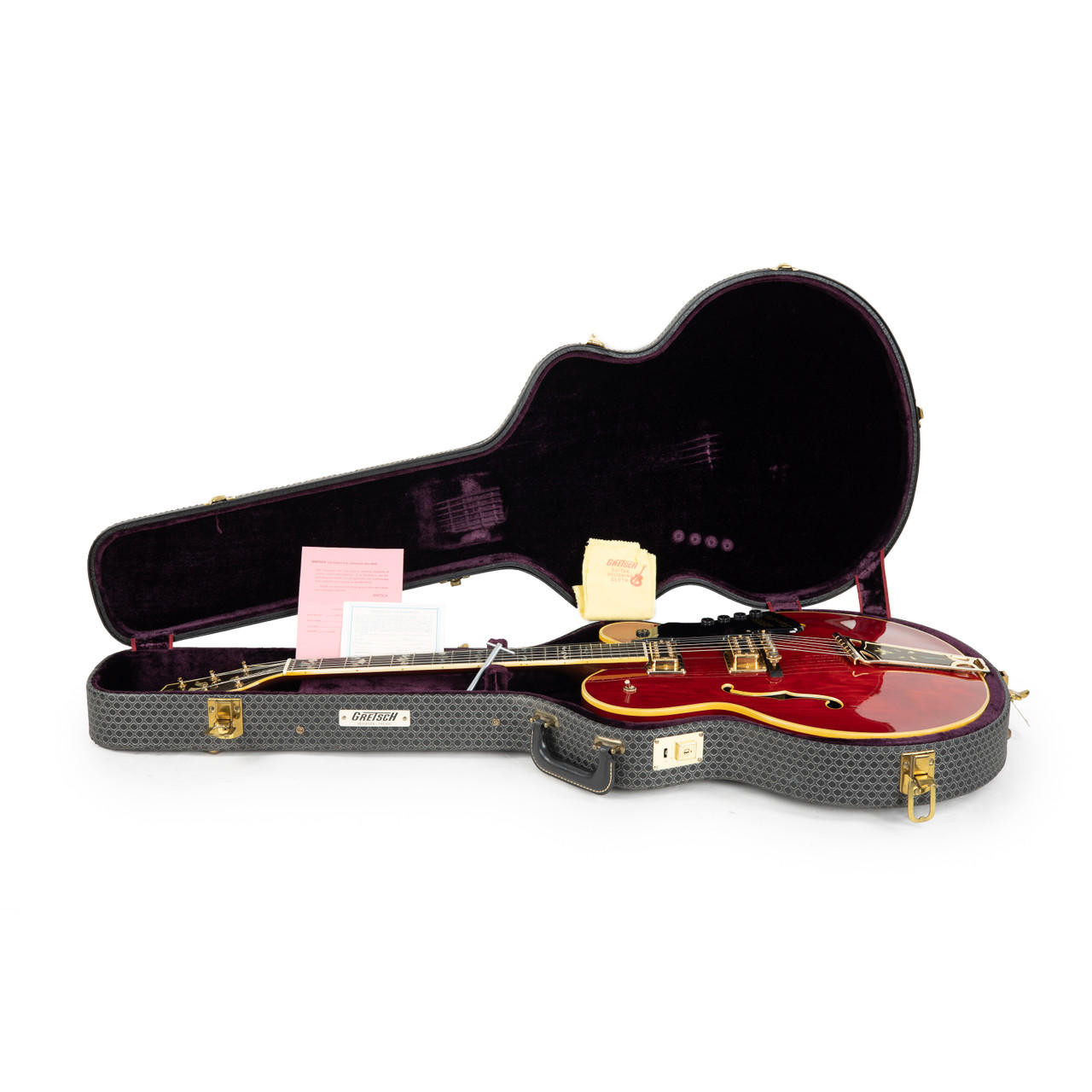 Vintage Gretsch 7690 Super Chet Autumn Red 1976 | Cream City