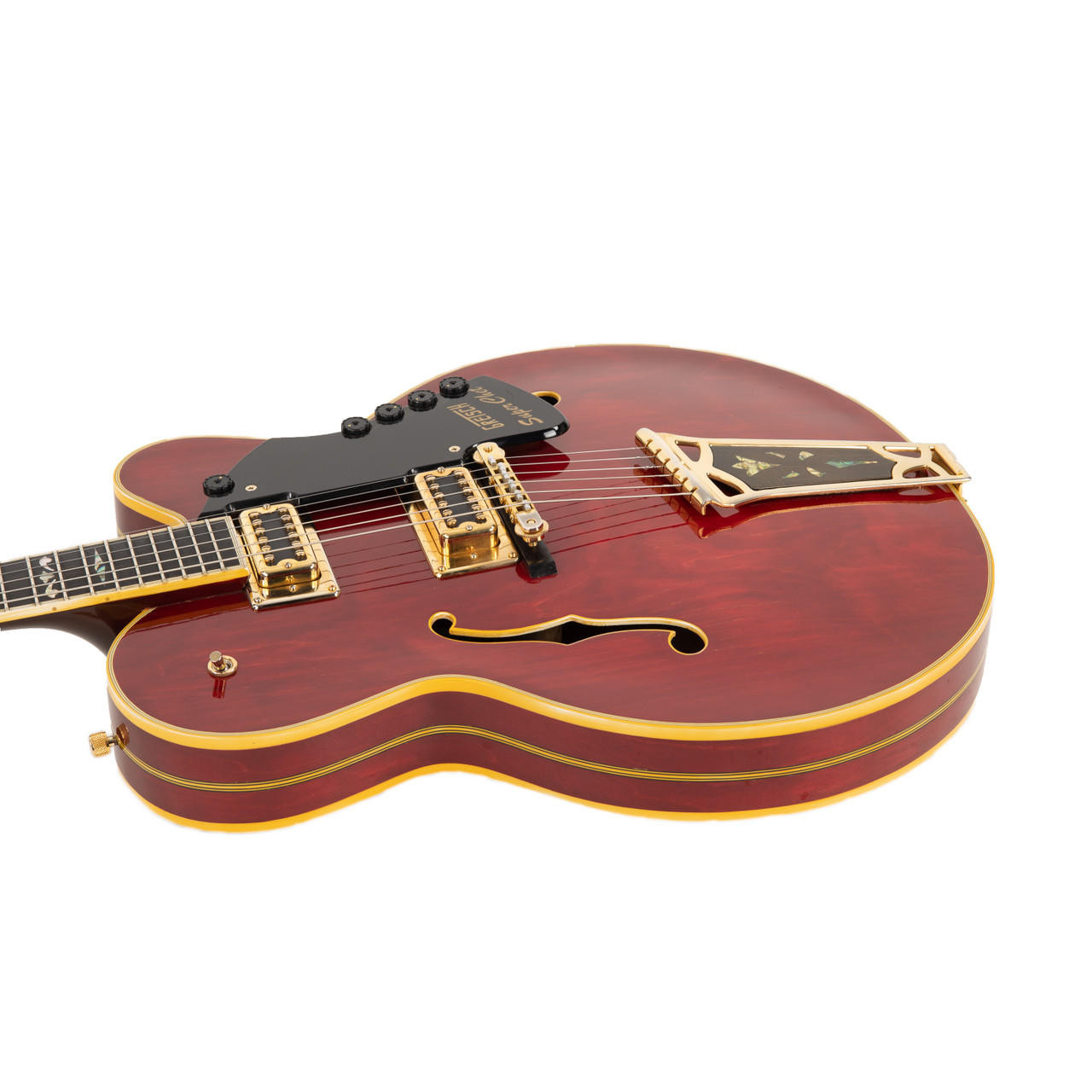 Vintage Gretsch 7690 Super Chet Autumn Red 1976 | Cream City