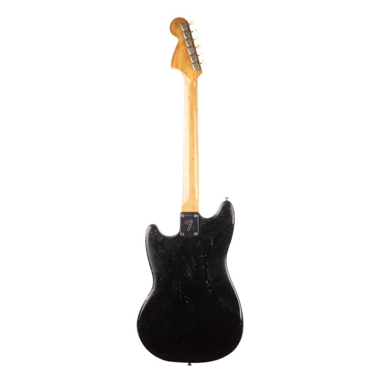 Vintage Fender Mustang Black 1975 | Cream City Music