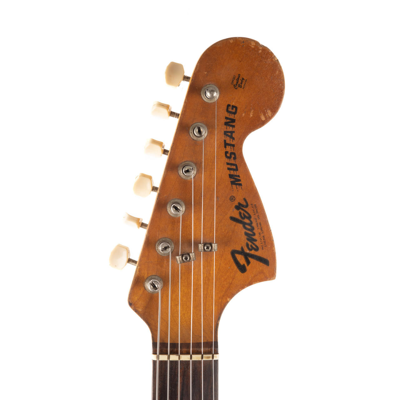 Fender Mustang 1970年代中期　Vintage Vintage Fender Mustang Black 1975 | Cream City Music