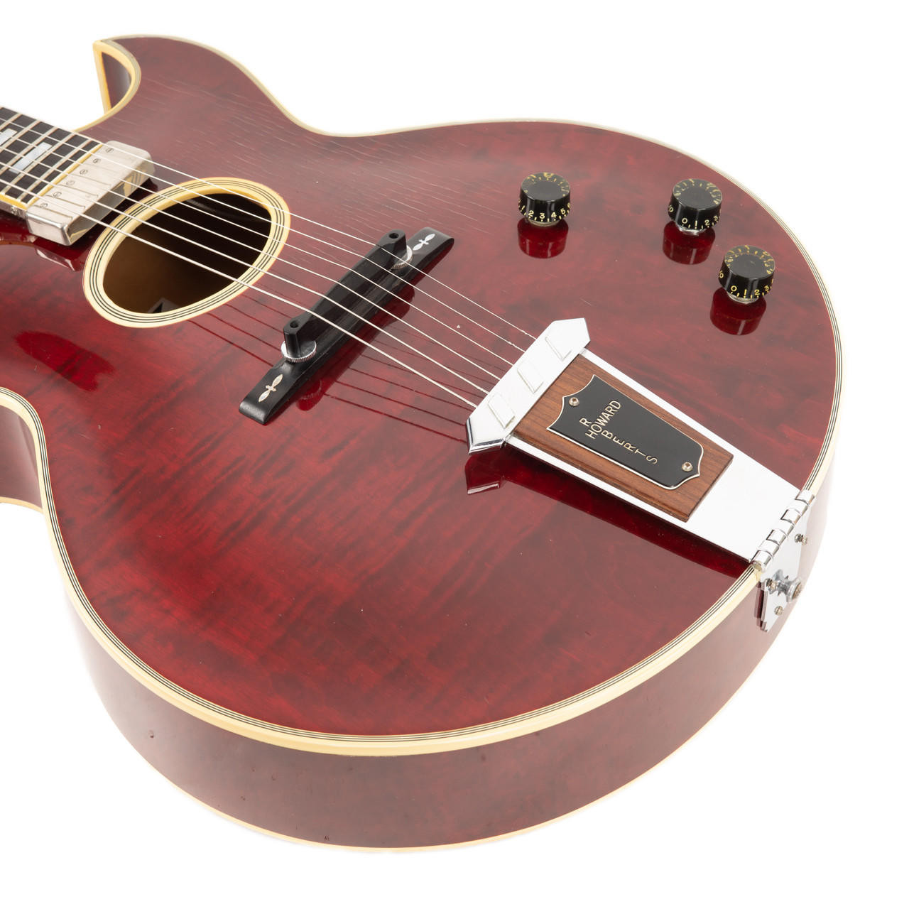 Vintage Gibson Howard Roberts Custom Wine Red 1977 | Cream City Music