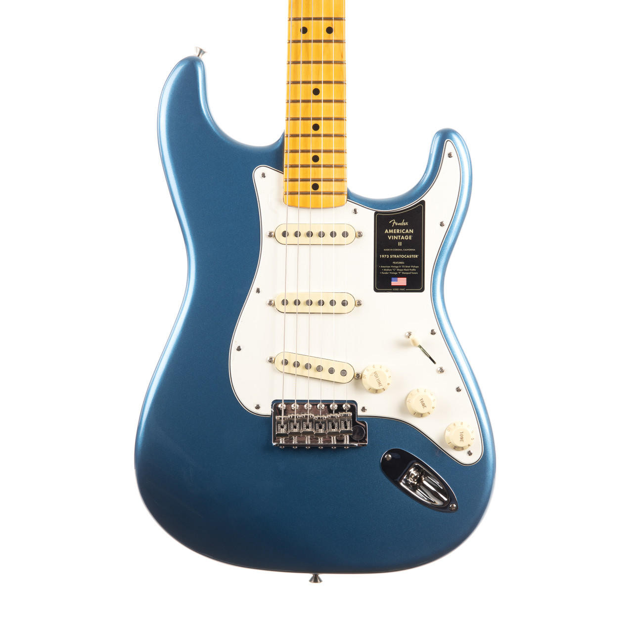 Fender USA American Vintage II 1973 Stratocaster (Lake Placid Blue