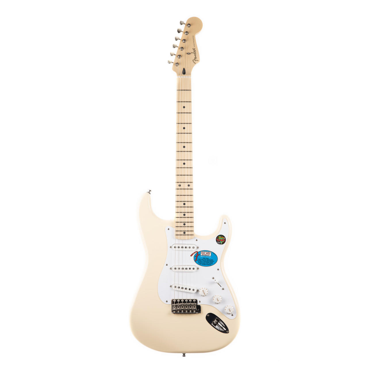 Fender Jimmie Vaughan Tex-Mex Stratocaster - Olympic White | Cream