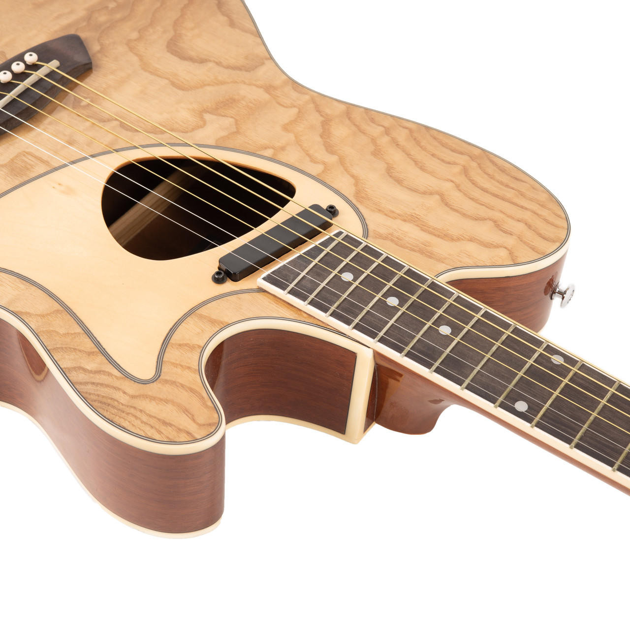 Ibanez Talman TCM50 Acoustic Electric - Natural High Gloss | Cream