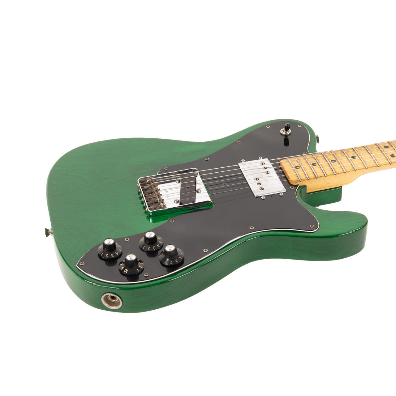 Vintage Fender Telecaster Custom Refinished Trans Green 1974