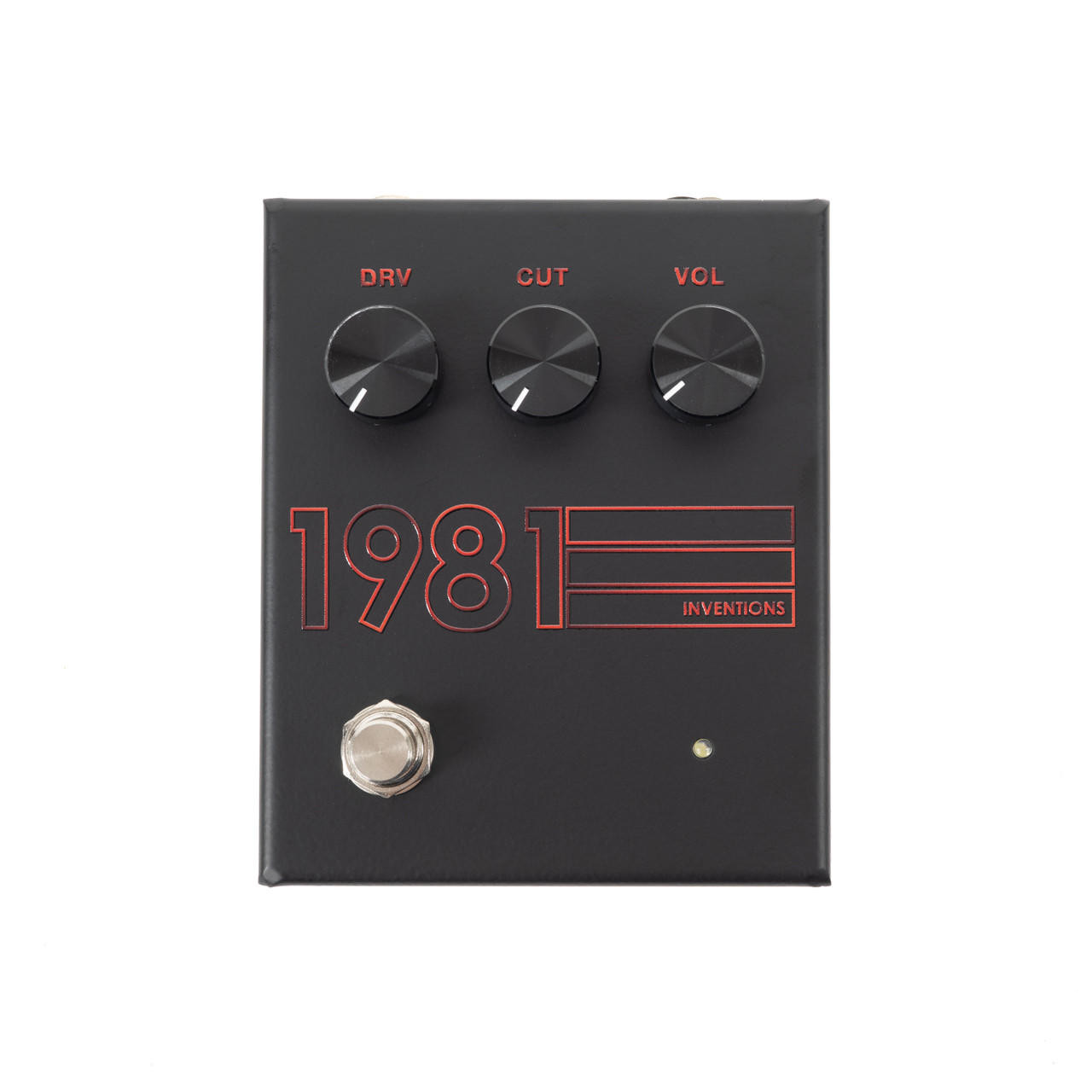 1981 Inventions DRV No3 Overdrive Pedal - Stranger Things Black