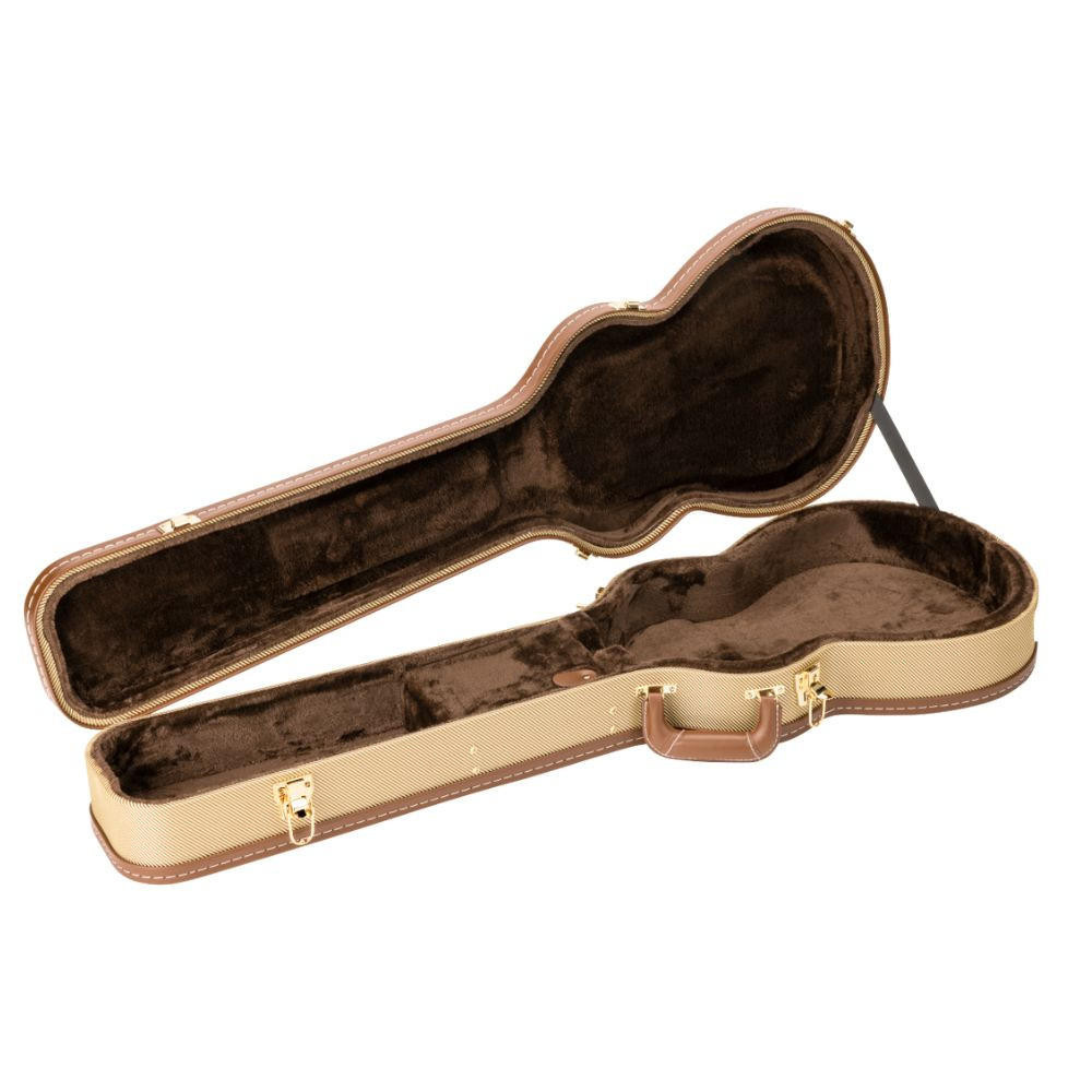 Gretsch Jet Baritone Case Tweed Cream City Music