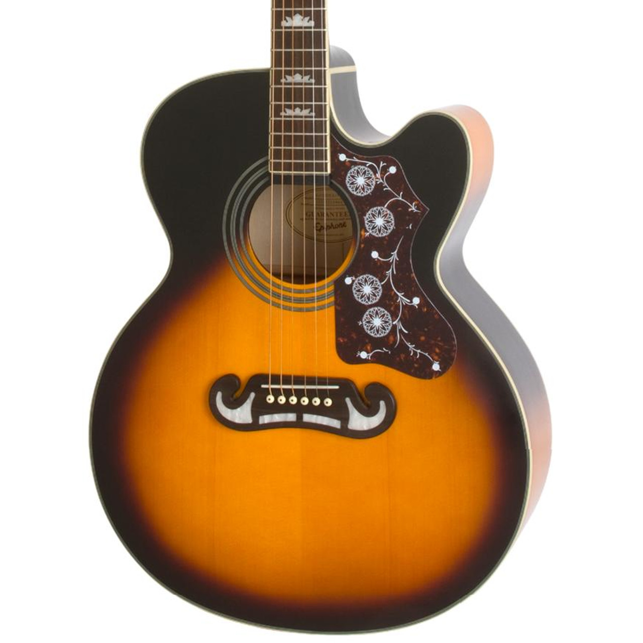 Epiphone EJ-200EC Studio Acoustic-Electric - Vintage Sunburst