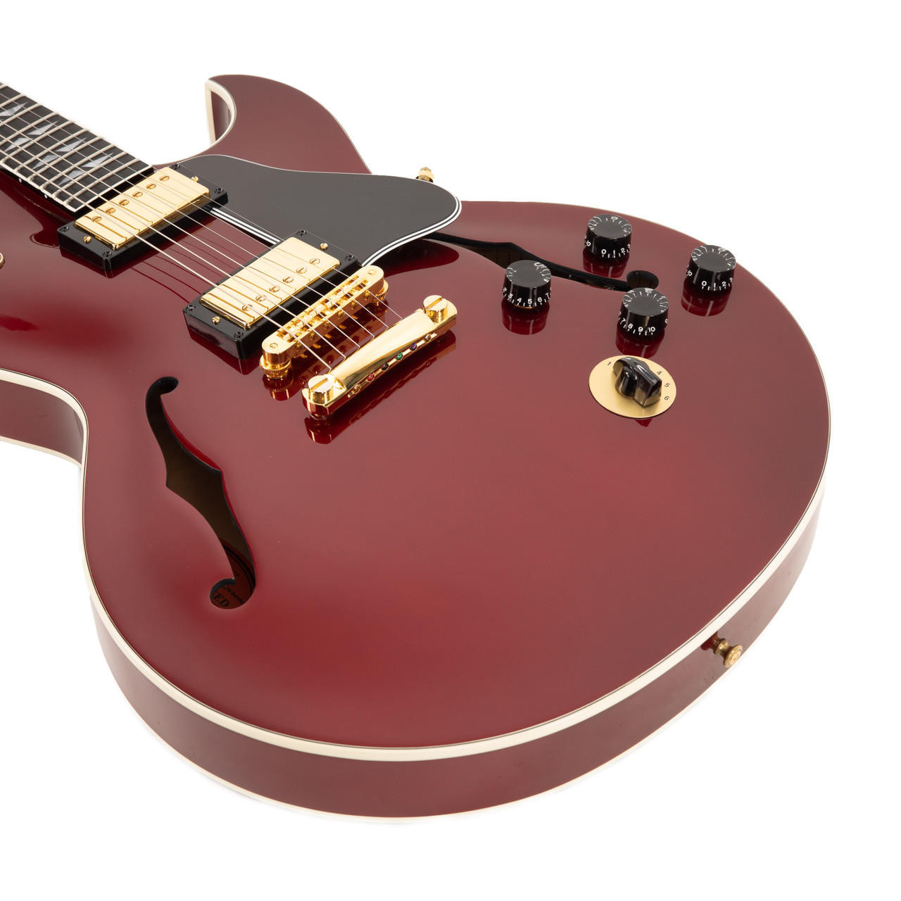Used Gibson ES-137 Custom Candy Apple Red 2006 | Cream City Music