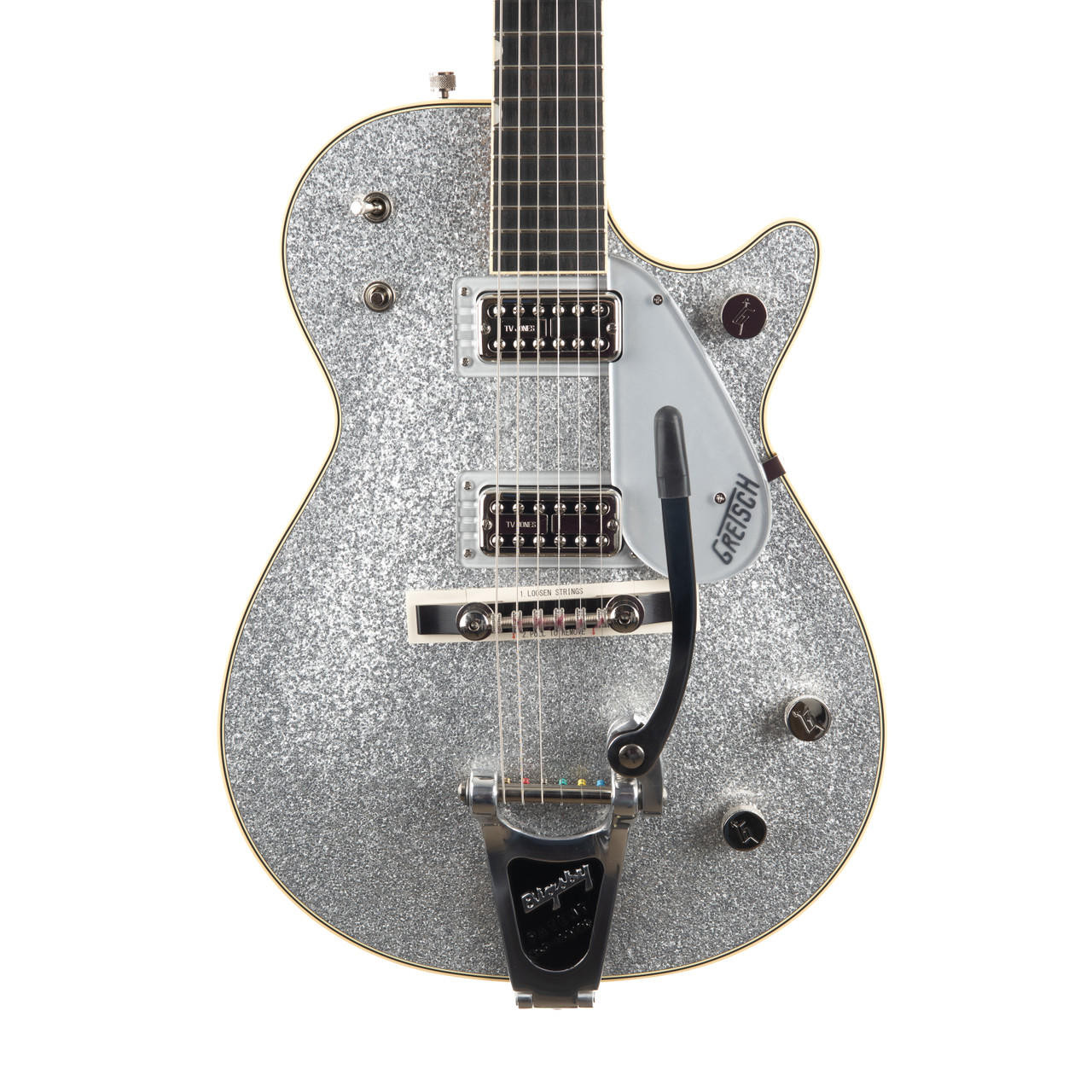 Gretsch G6129T-59 Vintage Select '59 Silver Jet with Bigsby