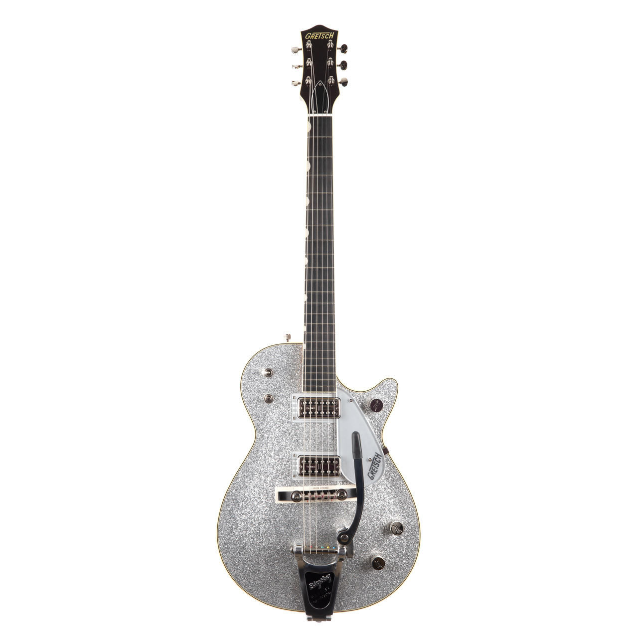 Gretsch G6129T-59 Vintage Select '59 Silver Jet with Bigsby
