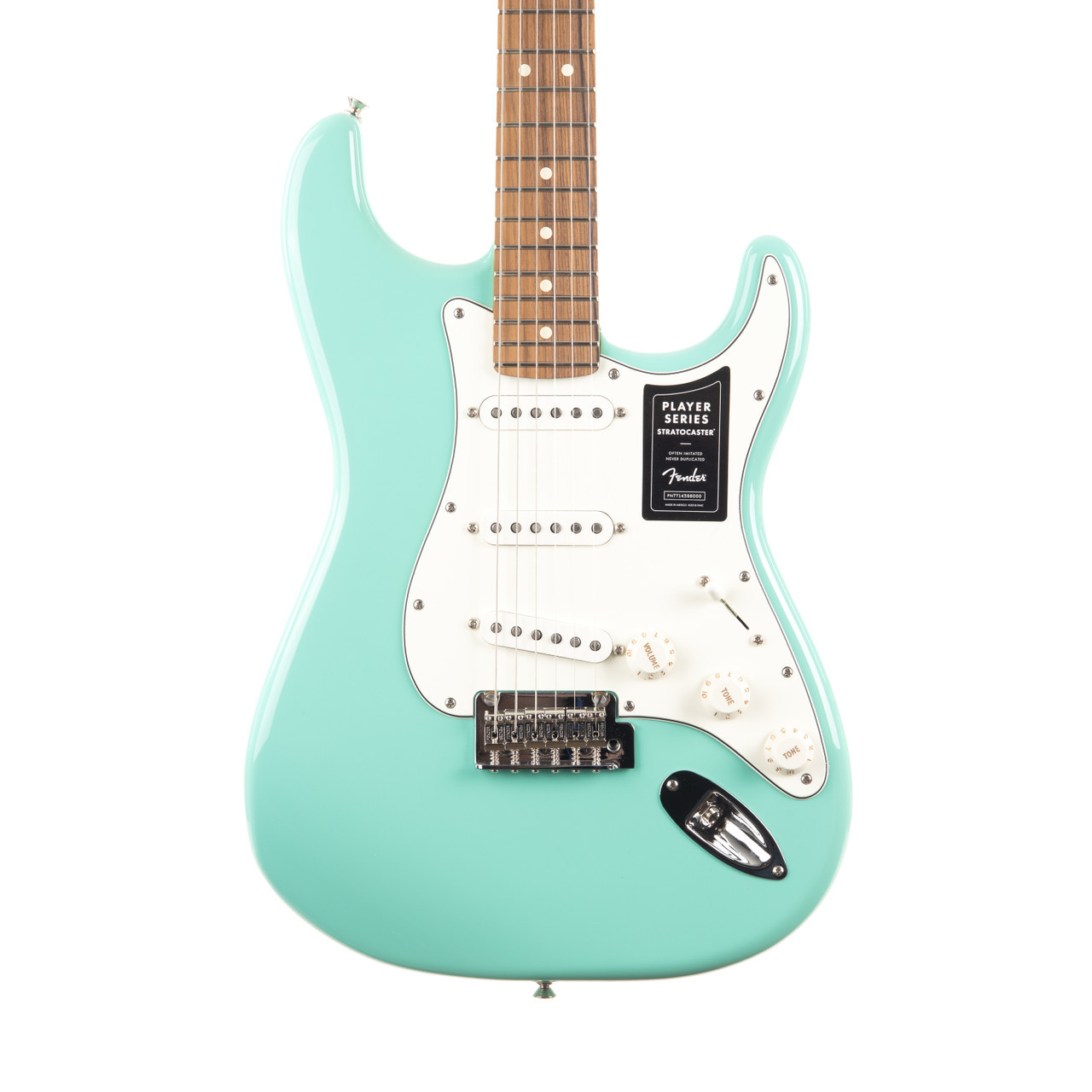 Fender Player Stratocaster Pau Ferro - Sea Foam Green | Cream City