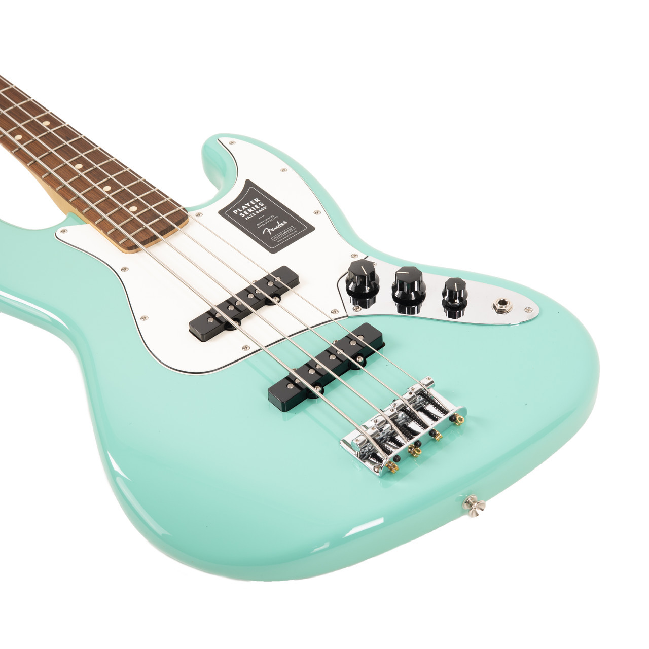 Fender Player Jazz Bass Pau Ferro - Sea Foam Green | Cream City Music