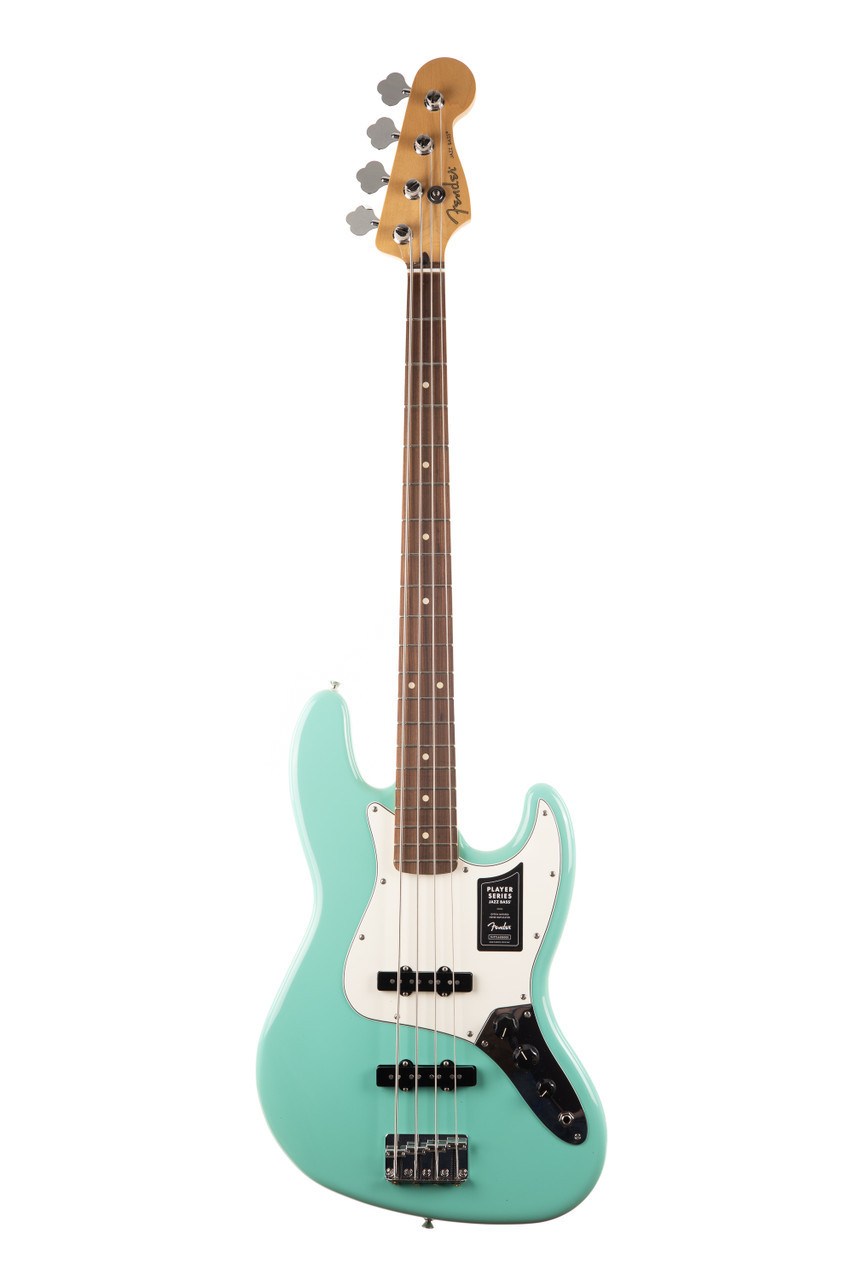 Fender Player Jazz Bass Pau Ferro - Sea Foam Green | Cream