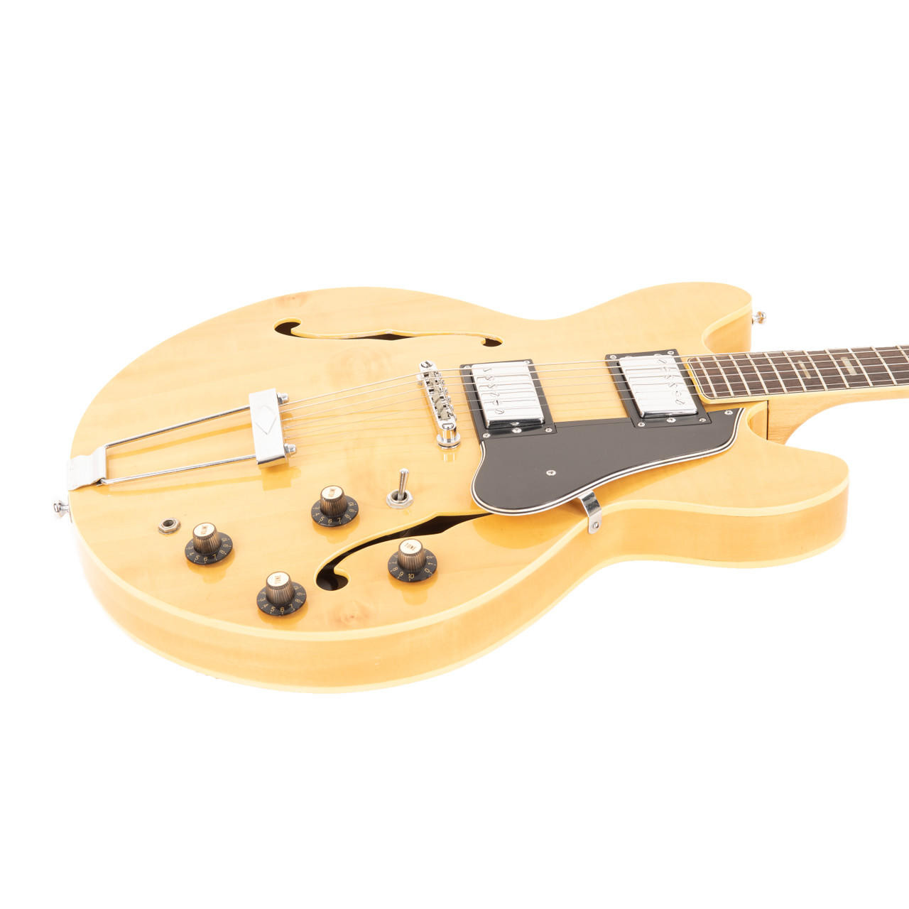 Vintage Penco E-20 Semi-Hollow Natural 1970s | Cream City Music