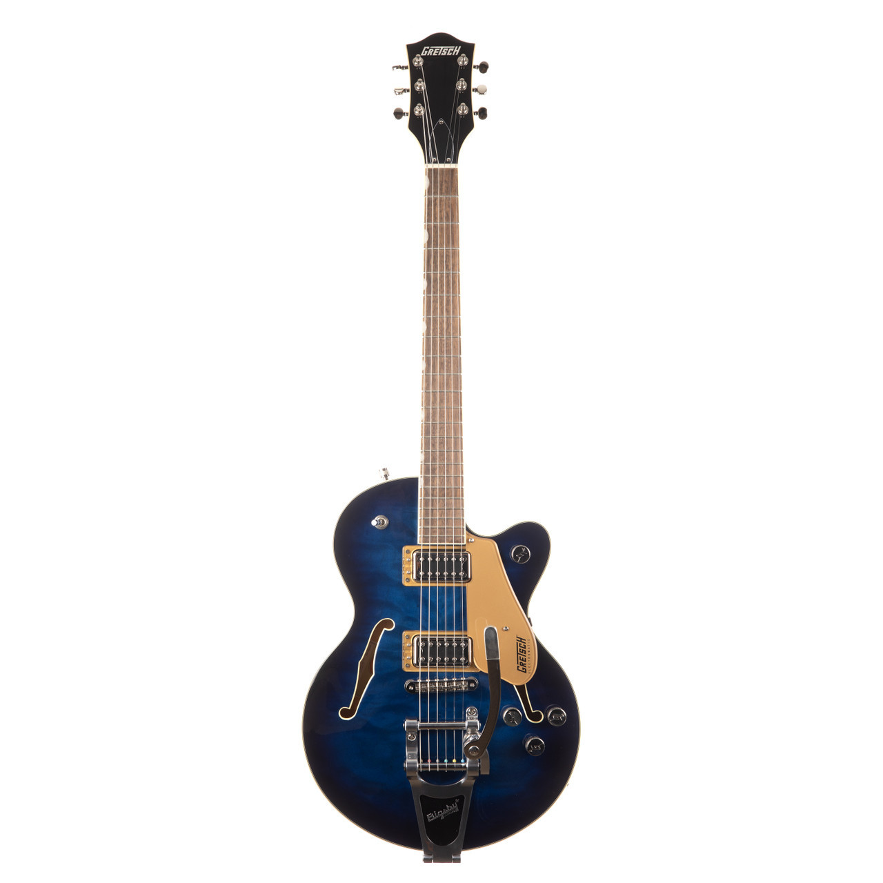 Gretsch G5655T-QM Electromatic Center Block Jr. Quilted Maple - Hudson Sky  | Cream City Music