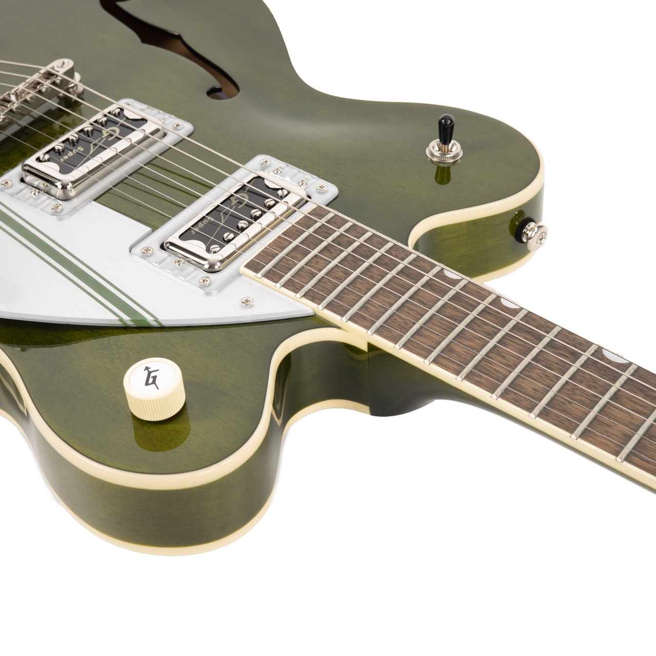 Gretsch G2604T Streamliner Rally II - Rally Green Stain | Cream