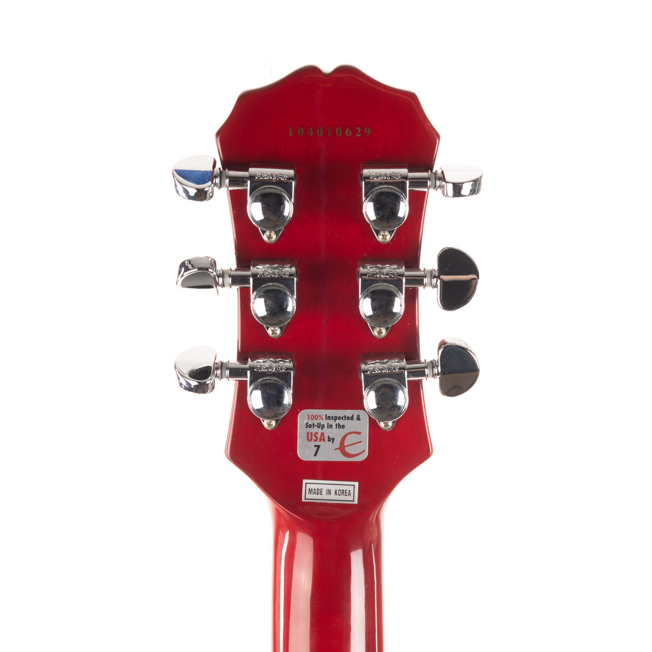 2018年製【Epiphone|Les Paul】Cherry Used Epiphone Ace Frehley Les Paul Cherry Sunburst | Cream