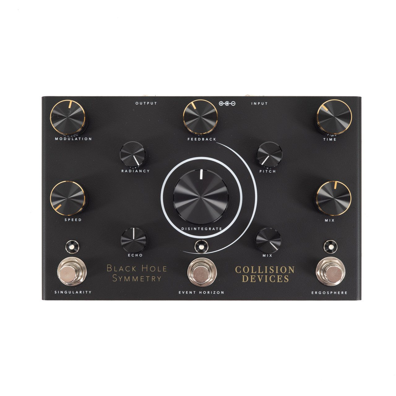 Collision Devices Black Hole Symmetry Fuzz, Reverb, and Delay Pedal ...