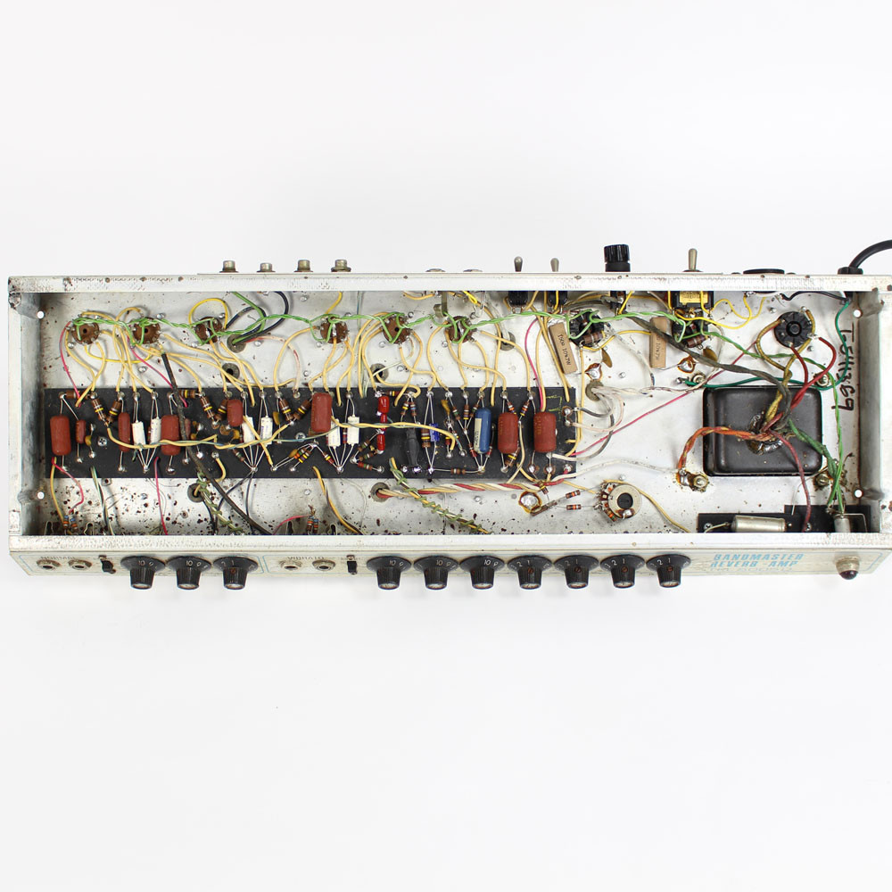 Vintage 1969 Drip Edge Fender Bandmaster Reverb TFL5005D 40W Tube Amp ...
