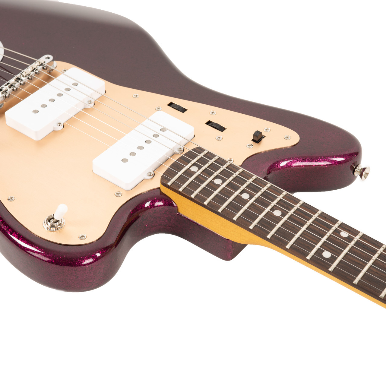 Used Fender J. Mascis Jazzmaster Purple Sparkle | Cream City Music