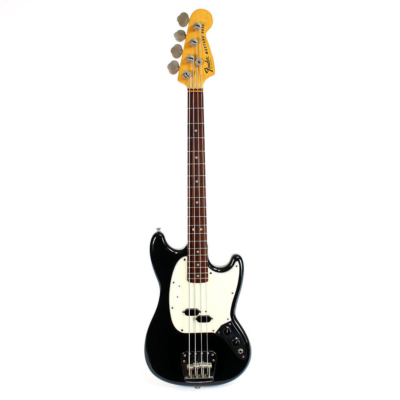 Vintage 1976 Fender Mustang Bass Black Finish