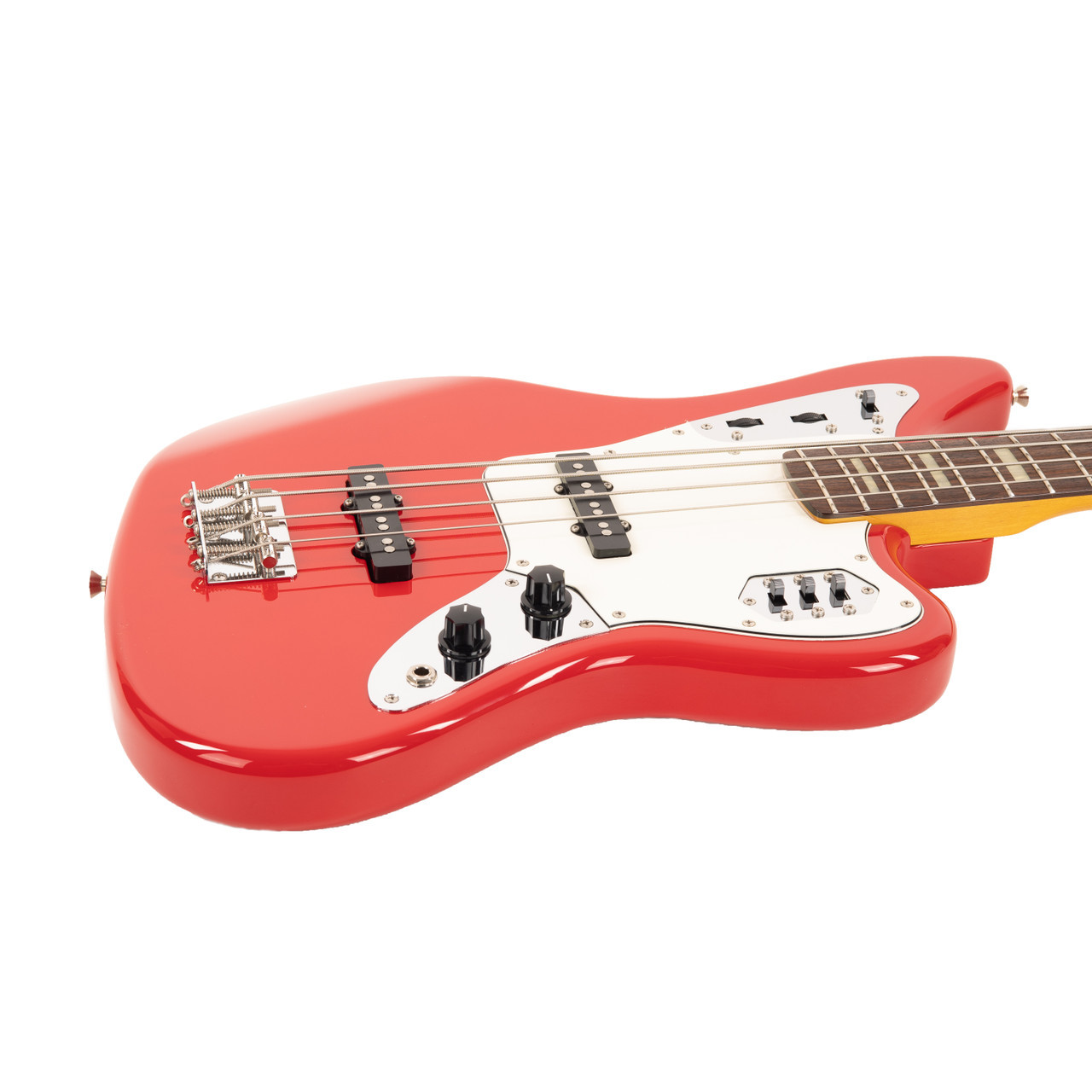 Used Fender Jaguar Bass MIJ Hot Rod Red | Cream City Music