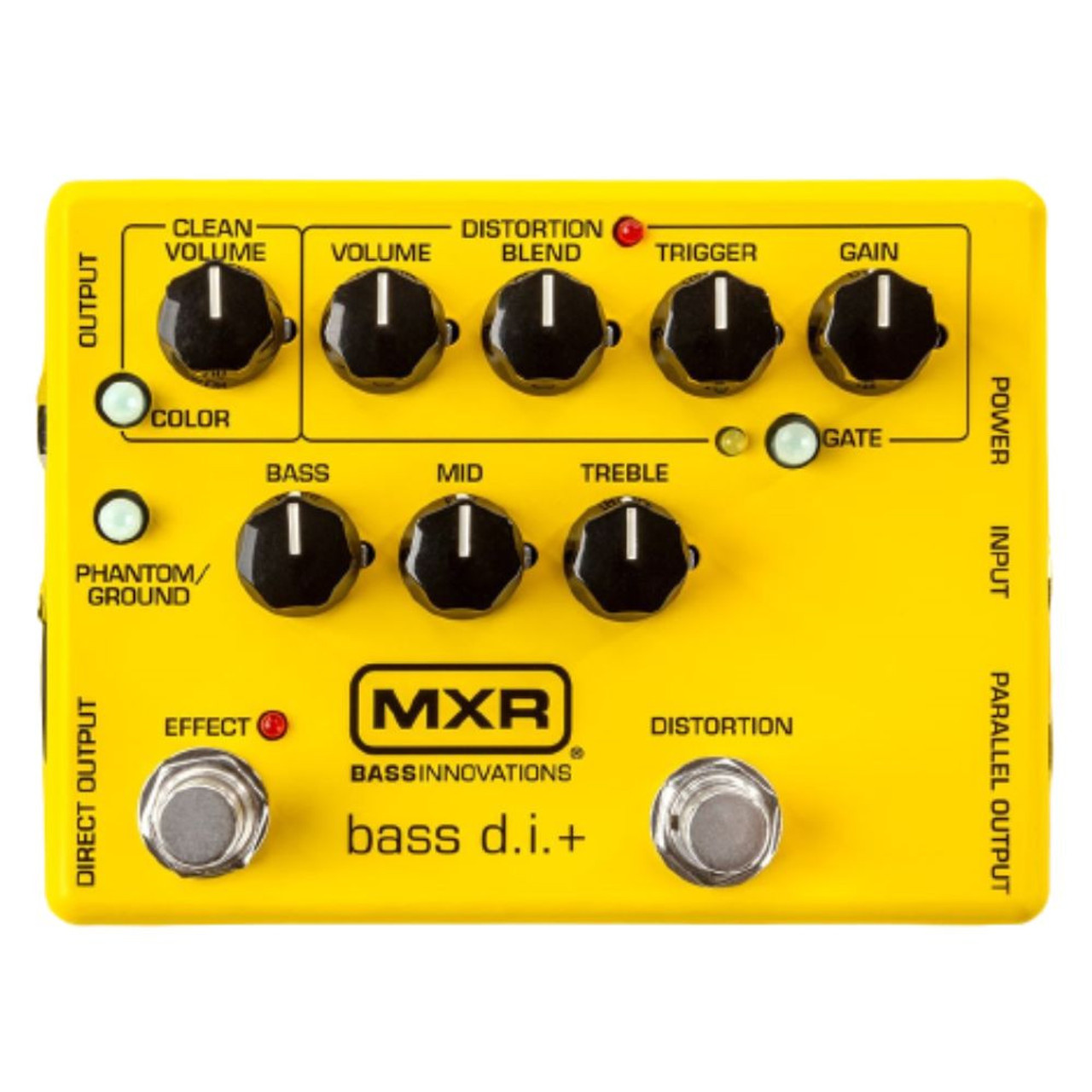 MXR M80Y Bass D.I.+ Preamp and Distortion Pedal - Special Edition 