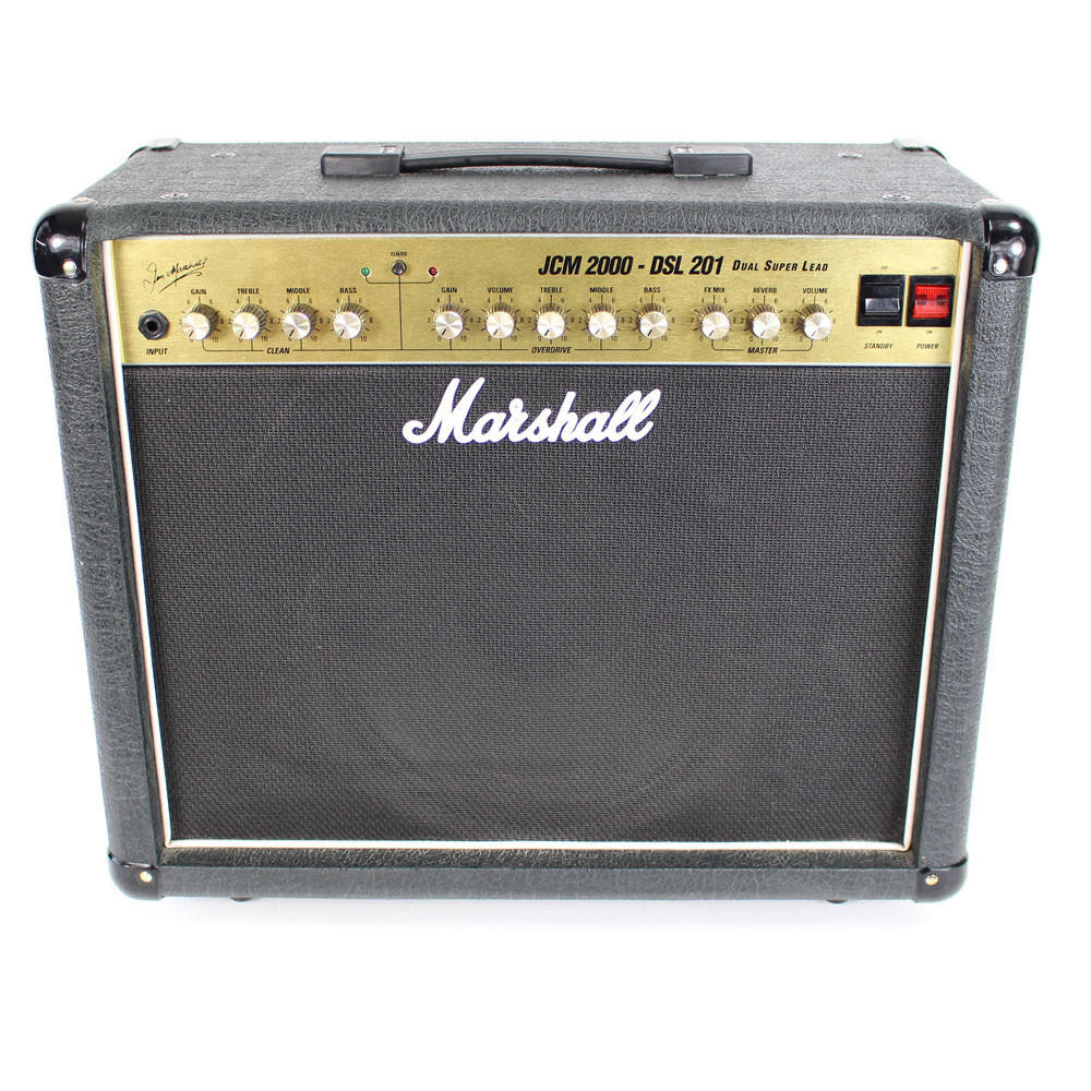 1999 Marshall JCM2000 DSL201 20W 1x12 Tube Combo Amp | Cream City 