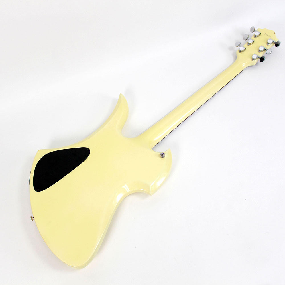 Vintage 1970's B.C. Rich Rico Mockingbird Electric Guitar Cream
