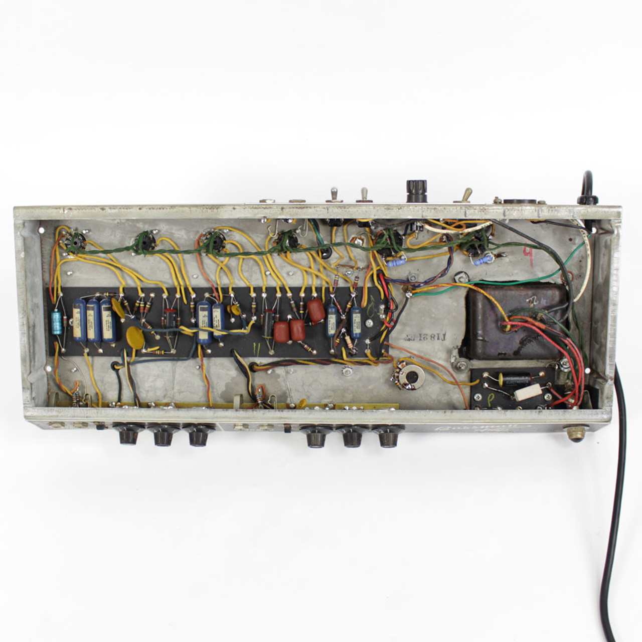 Vintage 1967 Blackface Fender Bassman 50W Tube Amp Head