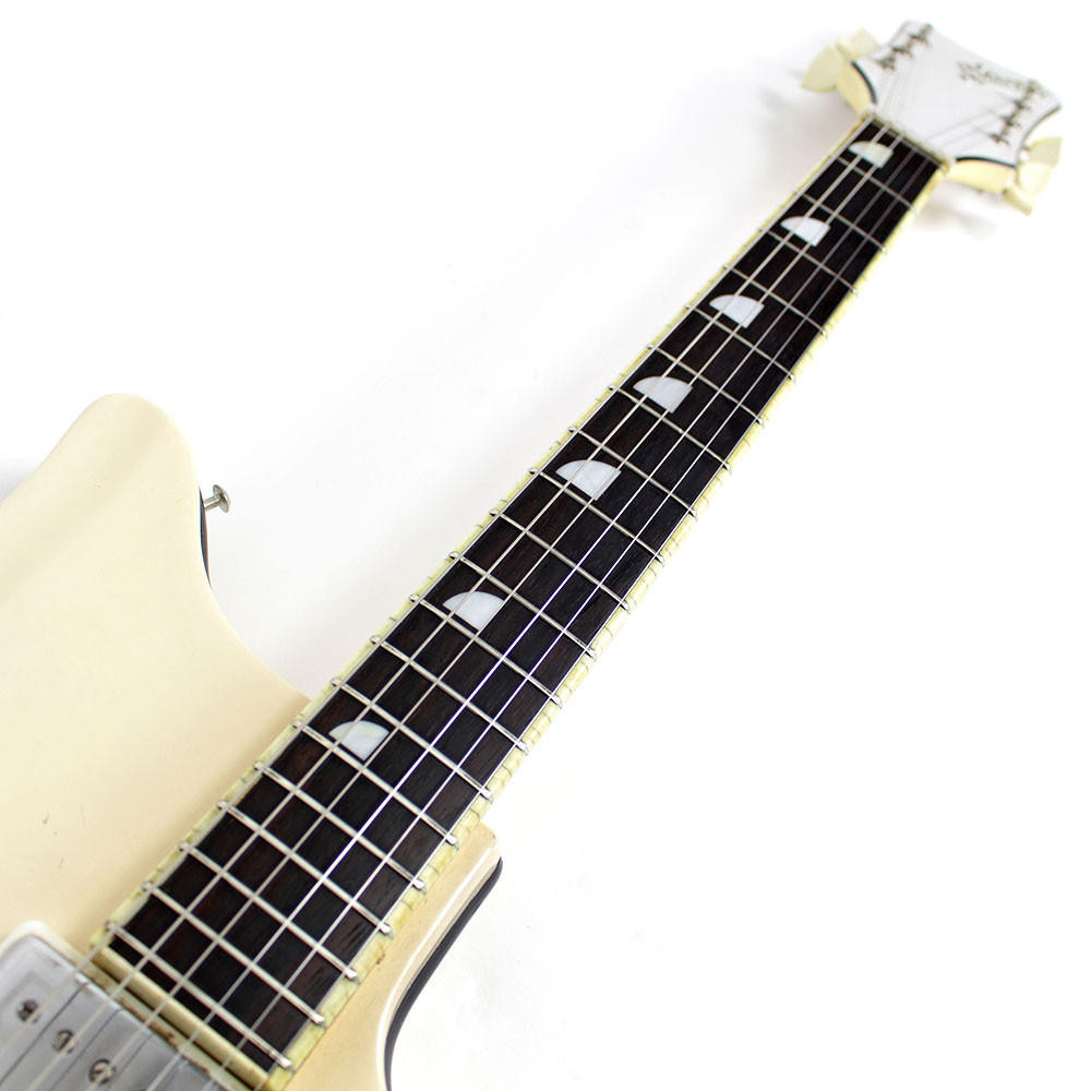 Vintage 1961 National Val Pro 84 Electric Guitar White Finish