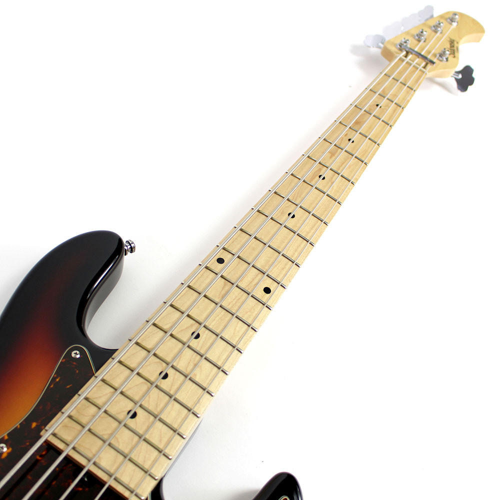 2009 Sadowsky MV5 Metro 5-String Electric Bass Guitar Sunburst