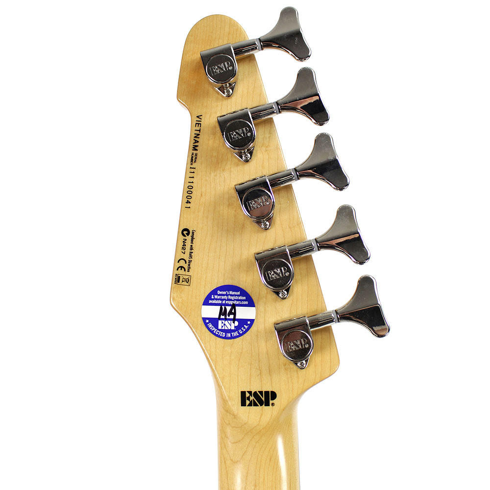 Used ESP LTD J-205 5 String Sunburst Electric Bass | Cream City Music
