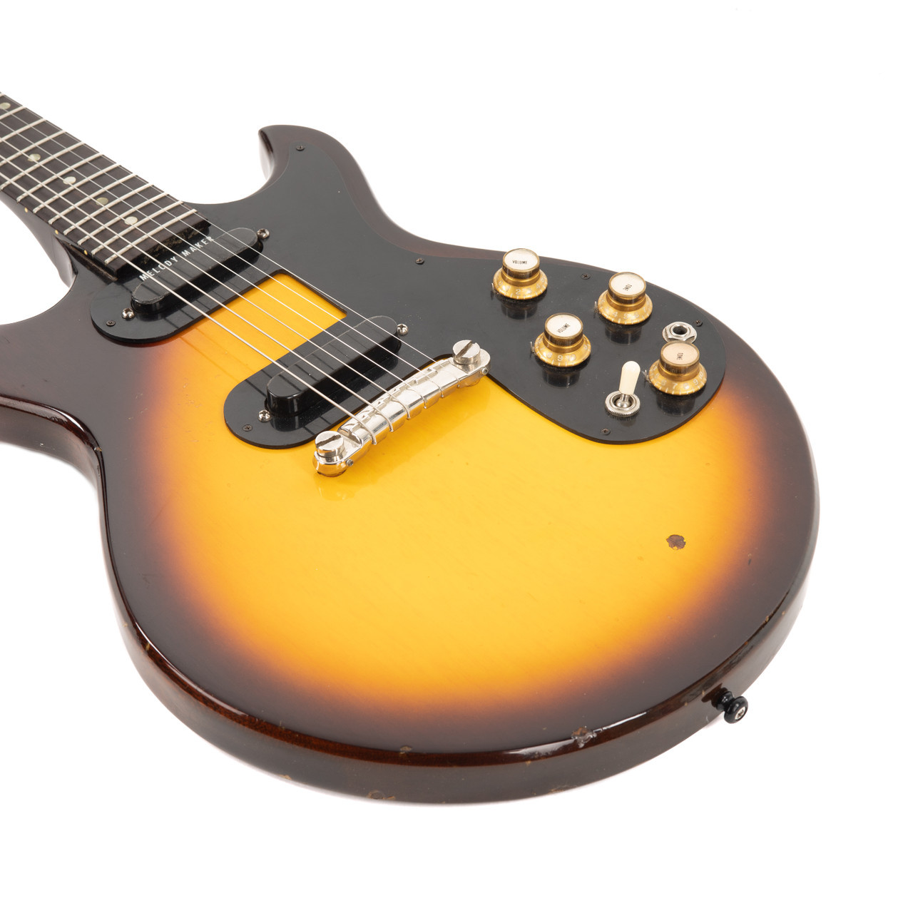 Vintage Gibson Melody Maker D Sunburst 1964 (245714) | Cream