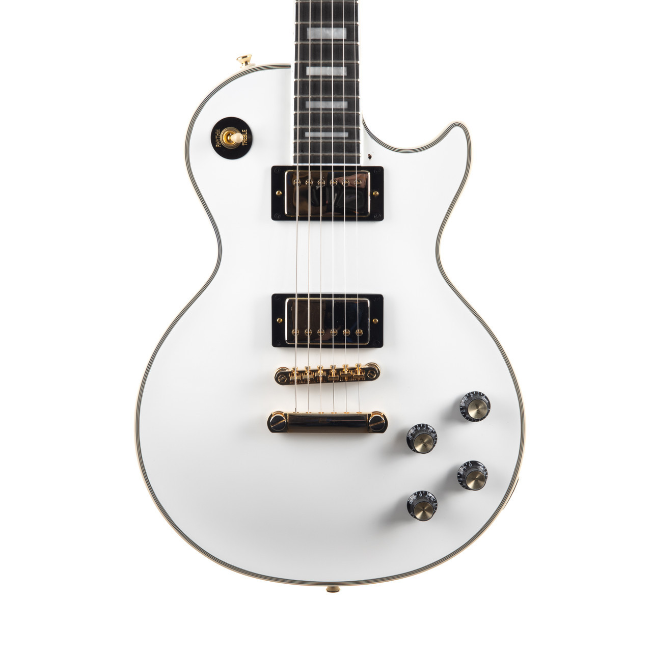 Epiphone Les Paul ホワイト Amazon.com: Epiphone Inspired by Gibson Custom Les Paul
