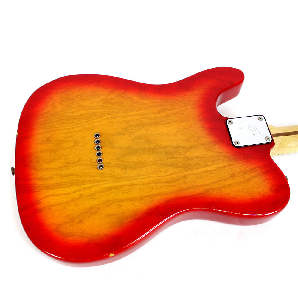 Vintage 1981 Fender Telecaster Cherry Sunburst Finish | Cream City