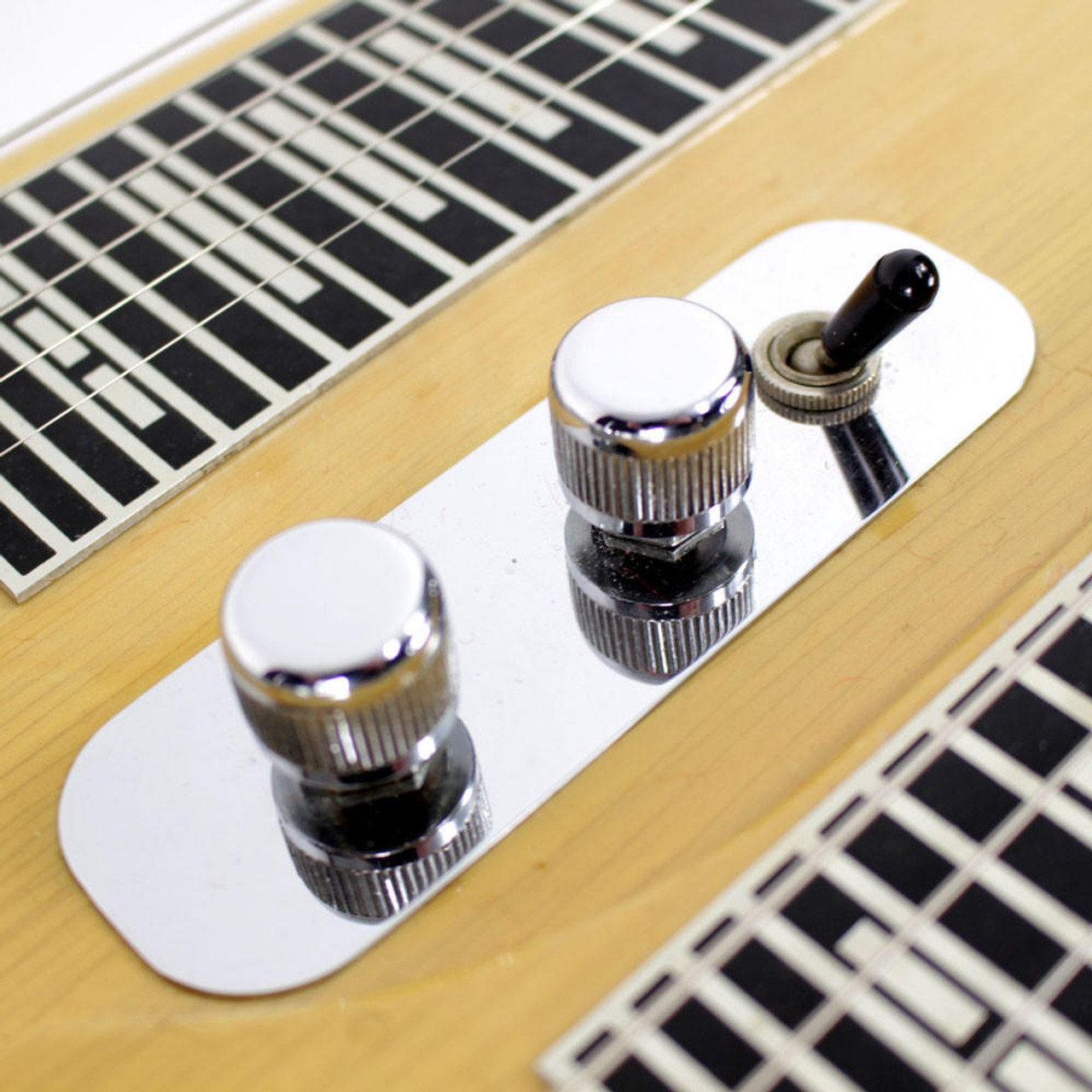 美品1950sTESCO Double Neck Steel Guitar Used 1950s Supro Six-String Doubleneck Steel Guitar Pearloid
