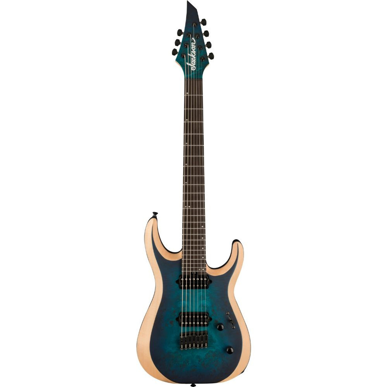 Jackson MDK7P HT Pro Plus Series Dinky 7 String - Chlorine Burst