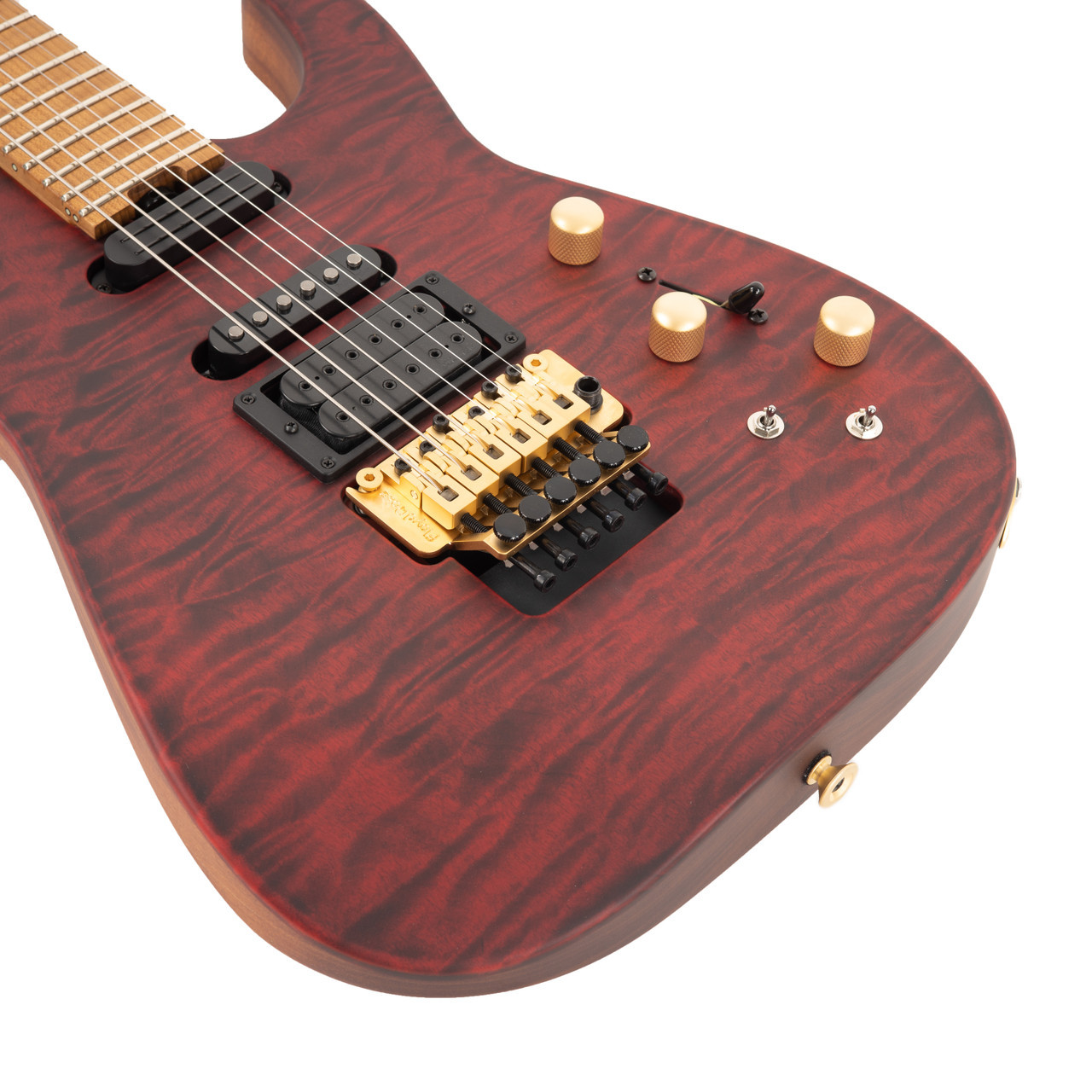 Jackson USA Signature Phil Collen PC1 - Satin Trans Red