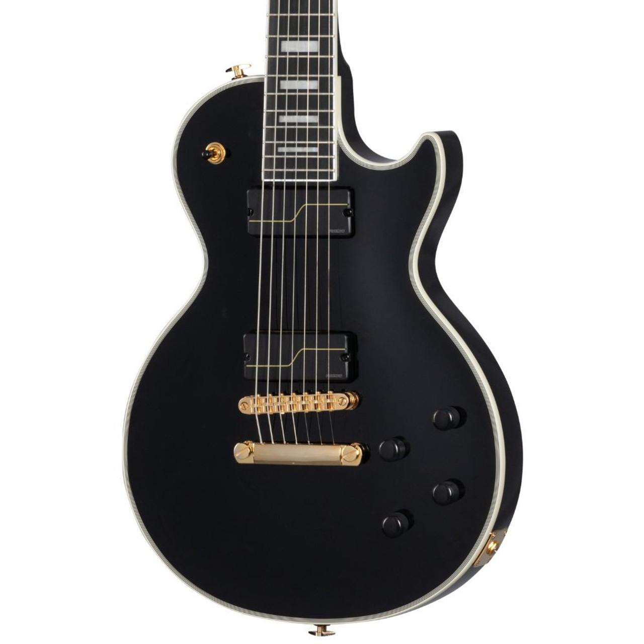 Epiphone Matt Heafy Les Paul Custom Origins 7 String - Ebony ...