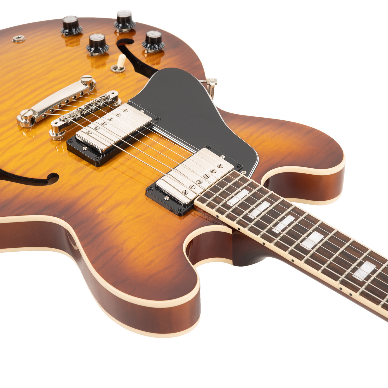 Gibson ES-335 Figured Left Handed - Iced Tea | Cream City Music