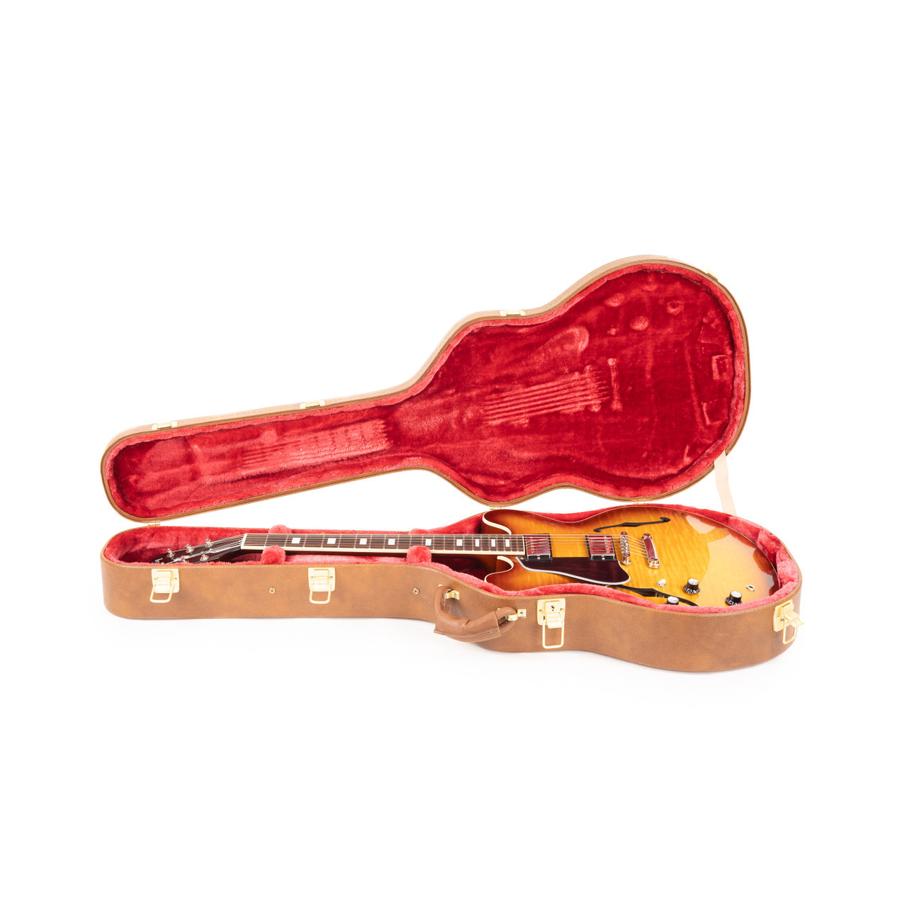 Gibson ES-335 Figured Left Handed - Iced Tea | Cream City Music