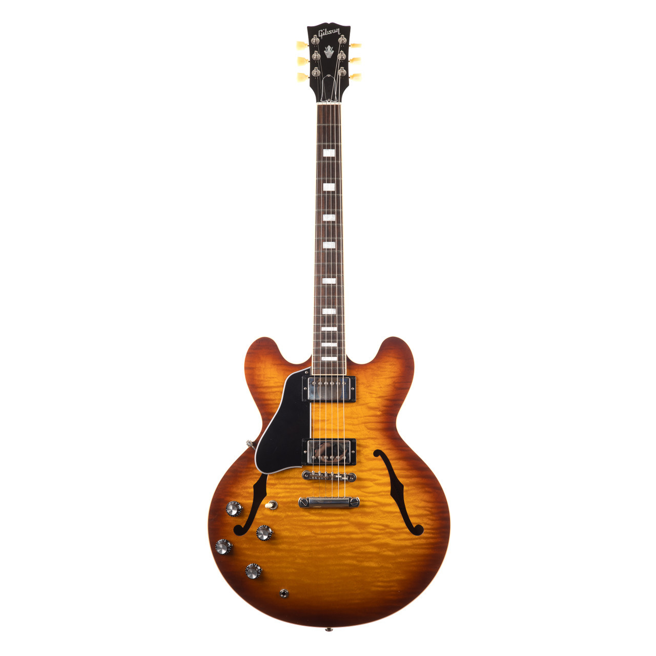 Gibson ES-335 Figured Left Handed - Iced Tea | Cream City Music