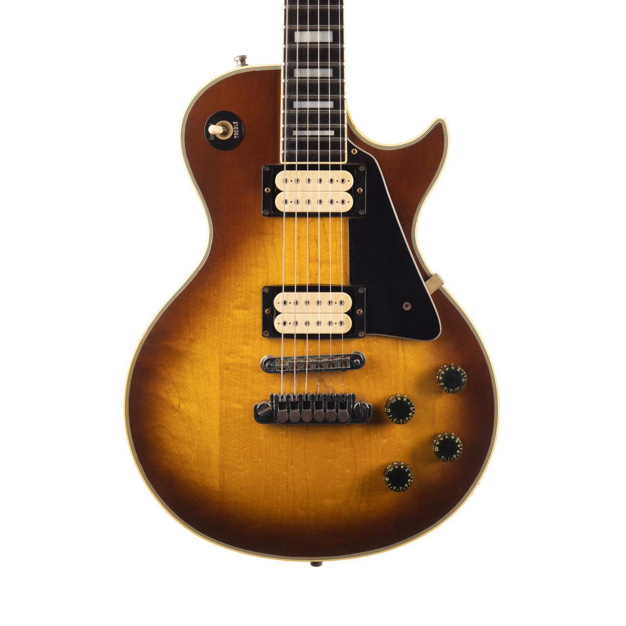 1979 gibson les paul custom tobacco burst Vintage Gibson Les Paul Custom Sunburst 1979