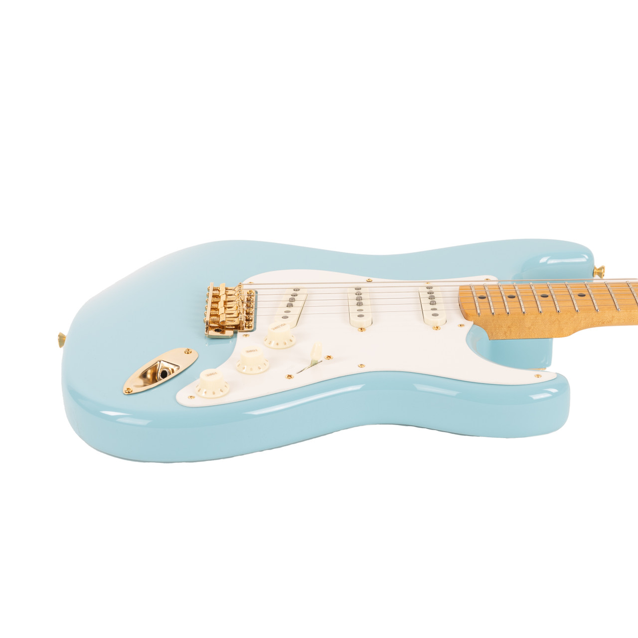 ギター FenderCS 1959 Stratcaster Daphne Blue Fender Custom Shop 1959 Stratocaster HSS Relic Daphne Blue
