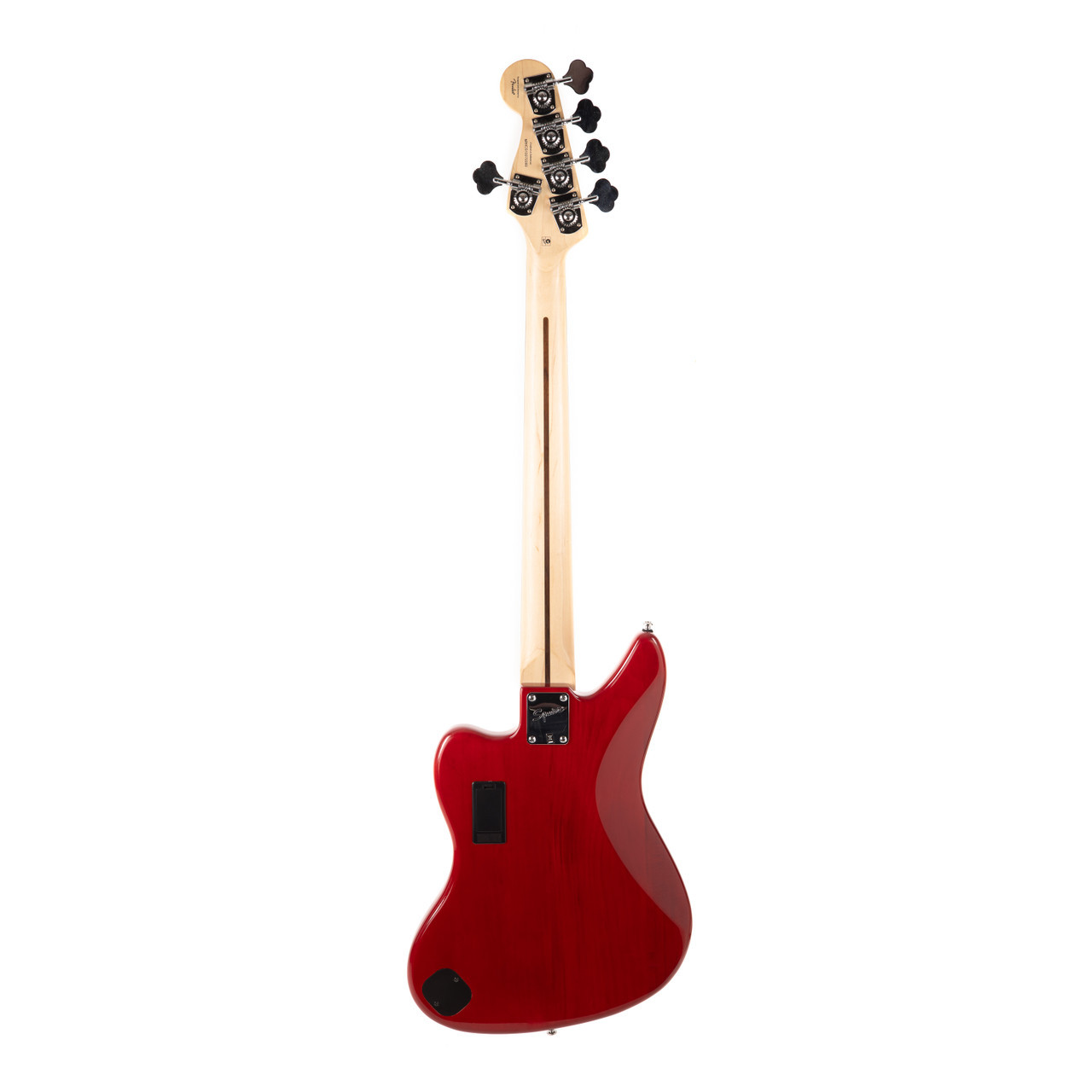 Used Squier Vintage Modified Jaguar Bass V Special Crimson