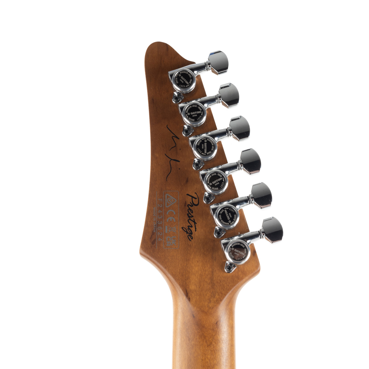 Ibanez MMN1 Martin Miller Signature - Transparent Aqua Blue