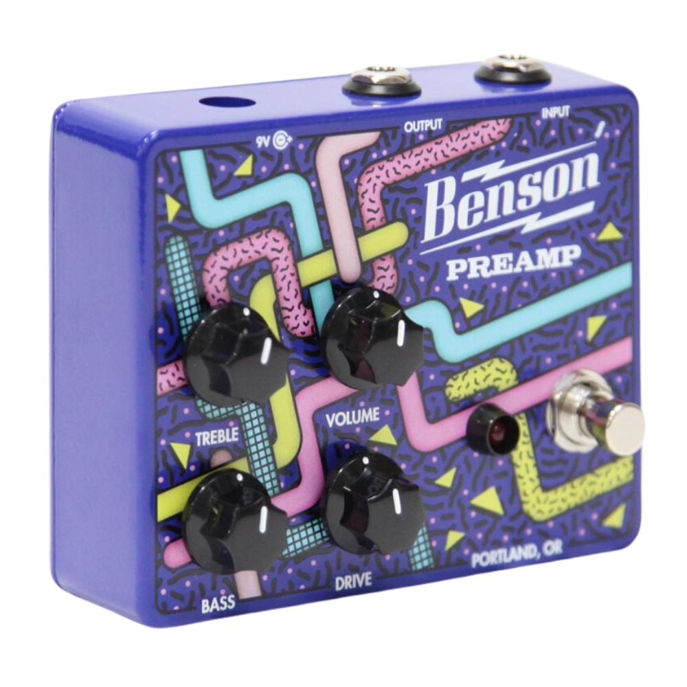 Benson Amps Preamp Overdrive Pedal - Complicated Pattern Edition